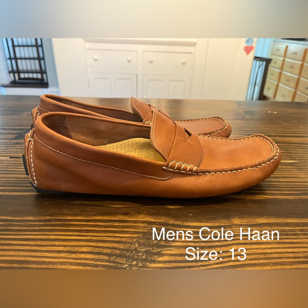 Mens Cole Haan Penny driver - size: 13